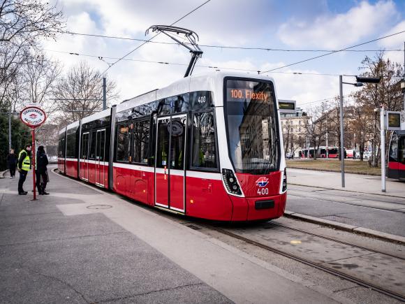 Flexity-Straßenbahn