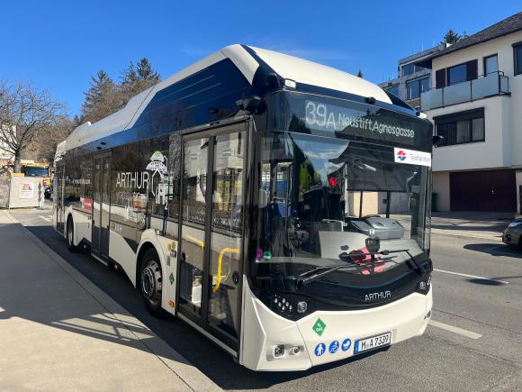 H2 Testbus von Arthur auf der Linie 39A